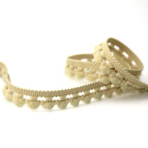 Renda Bico Pompom 1,3cm
