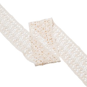 Entremeio Zig Zag Bolinha Lolla 5,8cm