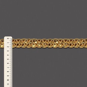 Passamanaria Paetê Trançado Menos Fios 2,2cm