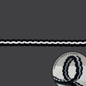 Passamanaria Trançada Dupla Face 1,6cm