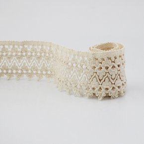 Renda Zig Zag Bolinha Lolla 5,2cm