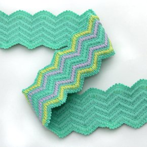 Elástico Sianinha Zig Zag 4cm